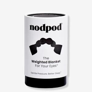 NodPod Weighted Blanket for Eyes Sleep Mask Nod Pod Black Onyx NWT NIB